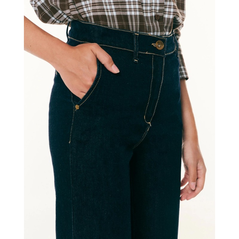 Forel Jeans Wide Leg-Blue Forel Jeans Wide Leg-Blue