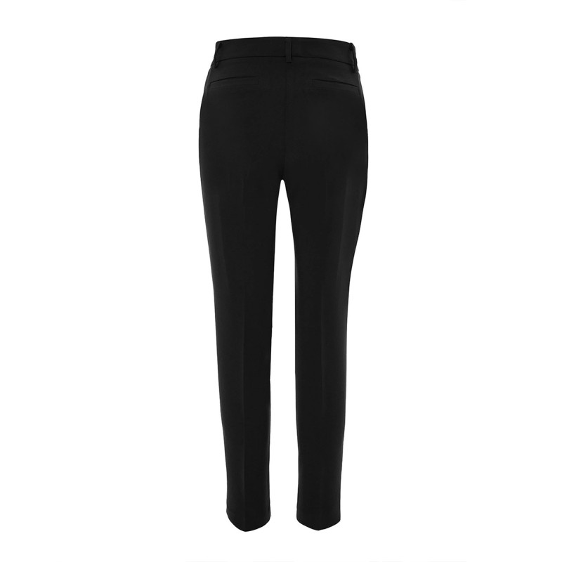 Forel Trousers Straight Fit-Black Forel Trousers Straight Fit-Black