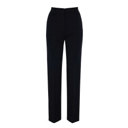 Forel Trousers Suit Straight Fit-Black