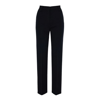 Forel Trousers Suit Straight Fit-Black