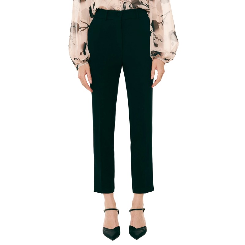 Forel Trousers Black Button-Black Forel Trousers Black Button-Black