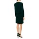 Forel Jacket Cropped With Crystal Neckline-Black Forel Jacket Cropped With Crystal Neckline-Black