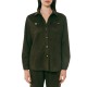 Forel Shirt Faux Suede-Olive