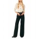 Forel Case Study Shirt With Black Flower Buttons-Vanilla Forel Case Study Shirt With Black Flower Buttons-Vanilla