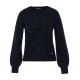 Forel Sweater With Pearls-Black Forel Sweater With Pearls-Black