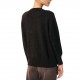 Forel Sweater Knitted Mock Neckline Metallic Shimmer Finish-Brown Forel Sweater Knitted Mock Neckline Metallic Shimmer Finish-Brown
