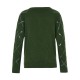 Forel Sweater Knitted V Neck With Sequins-Green Forel Sweater Knitted V Neck With Sequins-Green