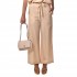 Lotus Eaters Trousers Relaxed Fit-Vanilla