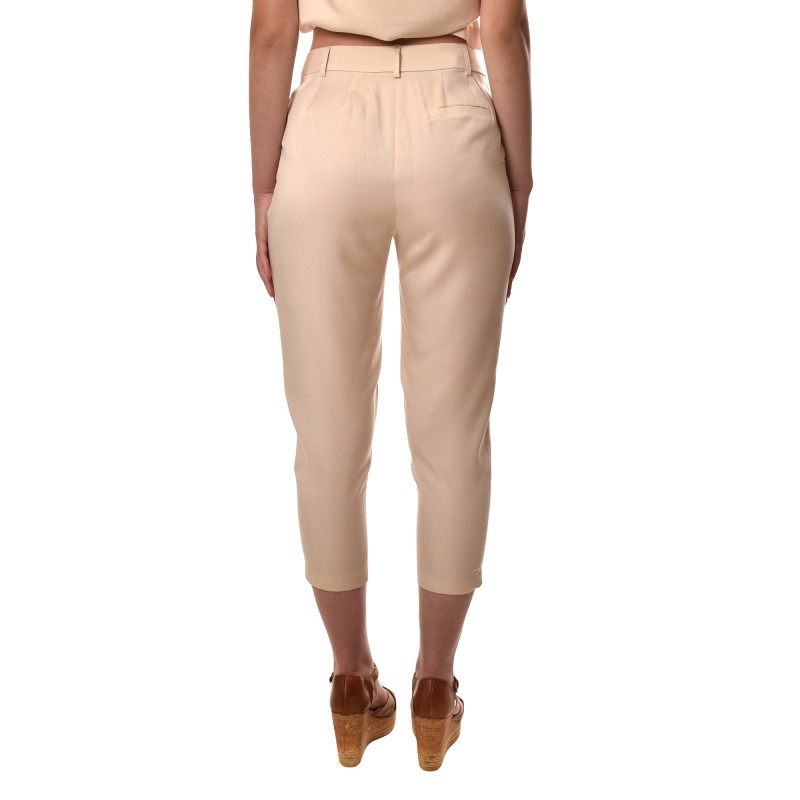 Lotus Eaters Trousers Relaxed Fit-Vanilla