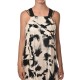Lotus Eaters Dress Splashes Print-Black/White