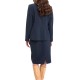 Bill Cost Skirt Midi Classic Line-Blue