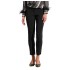 Bill Cost Trousers High Waisted Cigarette-Black