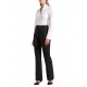Bill Cost Trousers Striped With Belt-Black Bill Cost Trousers Striped With Belt-Black
