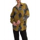 Bill Cost Shirt With Floral Pattern-Olive