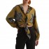 Bill Cost Shirt With Floral Pattern-Olive