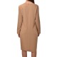 Lotus Eaters Dress Midi With Pocket-Camel