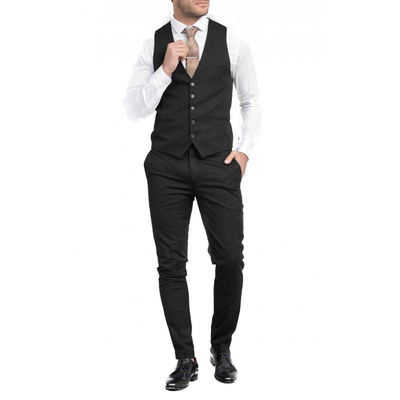 Vittorio Promo Suit-Pitch Black Vittorio Promo Suit-Pitch Black