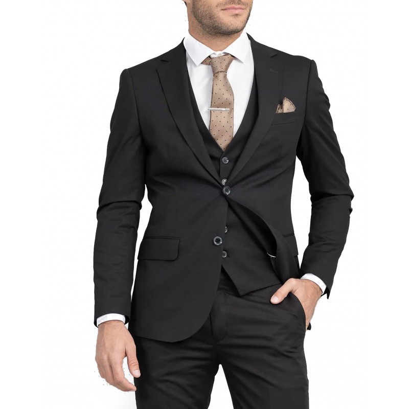 Vittorio Promo Suit-Pitch Black Vittorio Promo Suit-Pitch Black