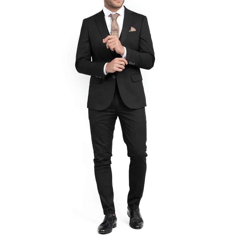 Vittorio Promo Suit-Pitch Black Vittorio Promo Suit-Pitch Black