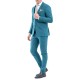 Vittorio Vested Etore Suit In Modern Fit-Mint