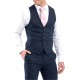 Vittorio Vested Formal Promo Suit-Blue Vittorio Vested Formal Promo Suit-Blue