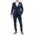 Vittorio Vested Formal Promo Suit-Blue