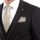Vittorio Vested Formal Promo Suit-Pitch Black
