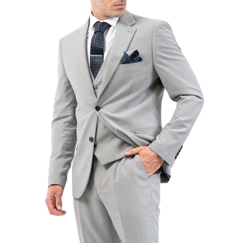 Vittorio Vested Formal Juliano Suit-Grey