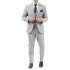 Vittorio Vested Formal Juliano Suit-Grey