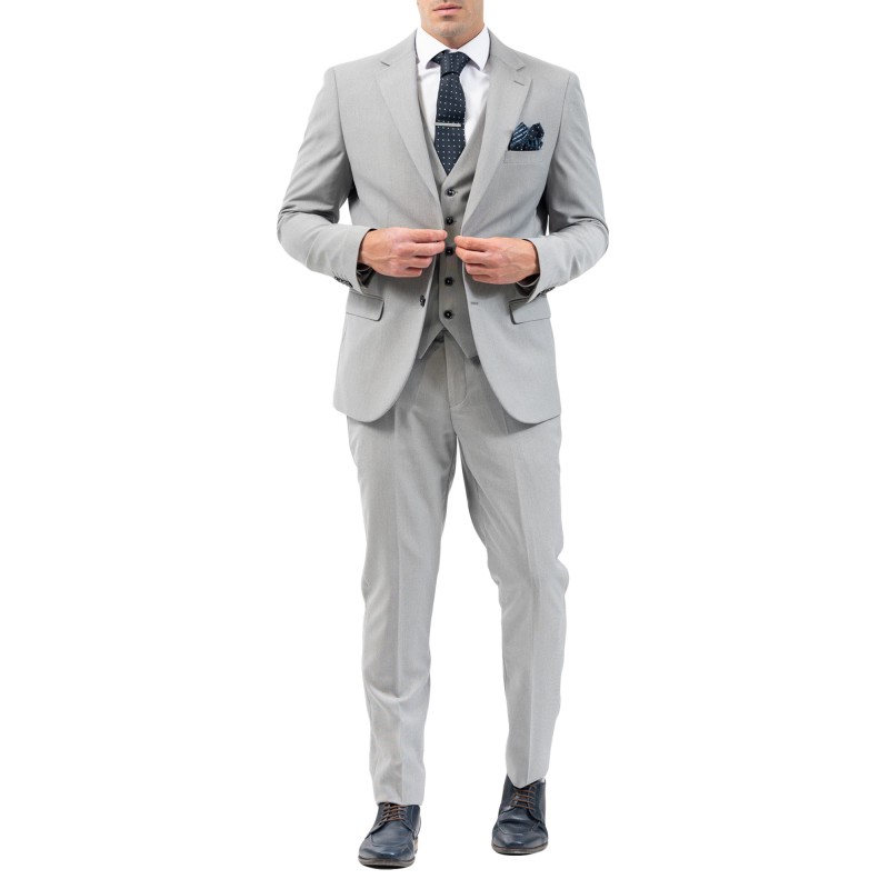 Vittorio Vested Formal Juliano Suit-Grey