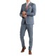 Vittorio Suit Set Striped Excellent Comfort-Indigo