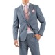 Vittorio Suit Set Striped Excellent Comfort-Indigo