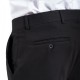 Vittorio Suit Slim fit With Cross-Buttoned Vest-Black