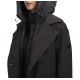 Khujo Elena 3 Winter Coat Trench With Belt-Sde/Gry Khujo Elena 3 Winter Coat Trench With Belt-Sde/Gry
