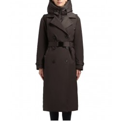 Khujo Elena 3 Winter Coat Trench With Belt-Mod/Plu