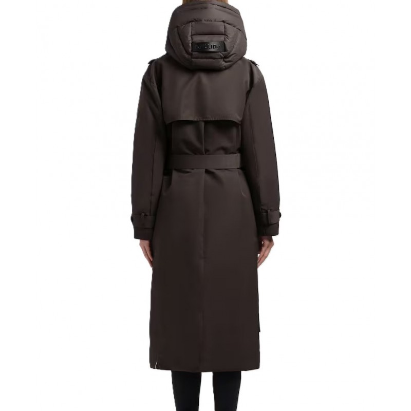 Khujo Elena 3 Winter Coat Trench With Belt-Mod/Plu
