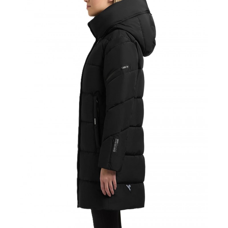 Khujo Emory With Bag Winter Coat-Black Khujo Emory With Bag Winter Coat-Black