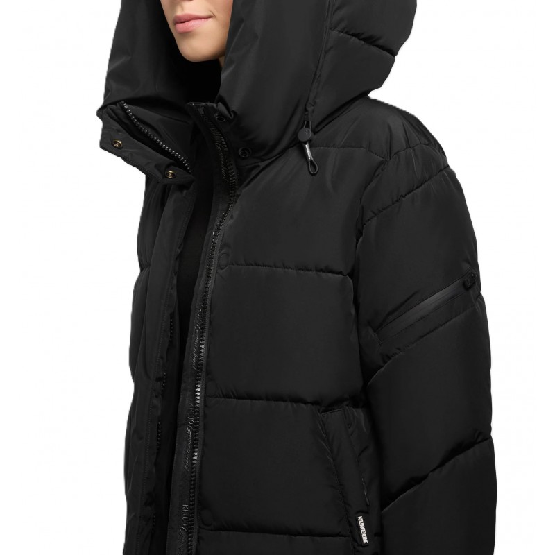 Khujo Emory With Bag Winter Coat-Black Khujo Emory With Bag Winter Coat-Black