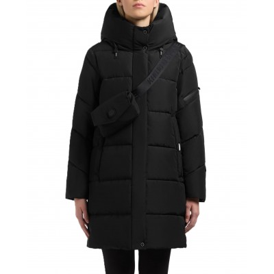 Khujo Emory With Bag Winter Coat-Black