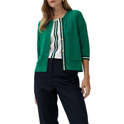 Alexander & Jacob Cardigan Contrast Striped-Green