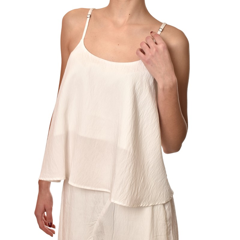 Lotus Eaters Tank Top-Ecru