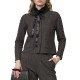 Alexander & Jacob Jacket Faux Fur Collar Herringbone Pattern-Black Alexander & Jacob Jacket Faux Fur Collar Herringbone Pattern-Black