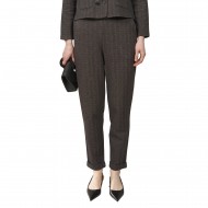 Alexander & Jacob Trousers Herringbone Jogger-Black