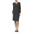 Alexander & Jacob Dress Ve Ruffle Rip-Grey