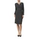 Alexander & Jacob Dress Ve Ruffle Rip-Grey Alexander & Jacob Dress Ve Ruffle Rip-Grey