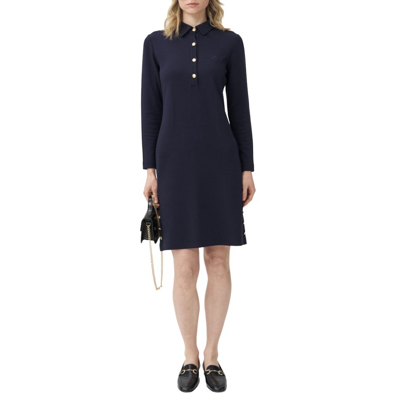 Alexander & Jacob Dress Polo Striped-Blue Alexander & Jacob Dress Polo Striped-Blue