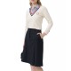 Alexander & Jacob Top Shirt Striped With Logo-Cream Alexander & Jacob Top Shirt Striped With Logo-Cream