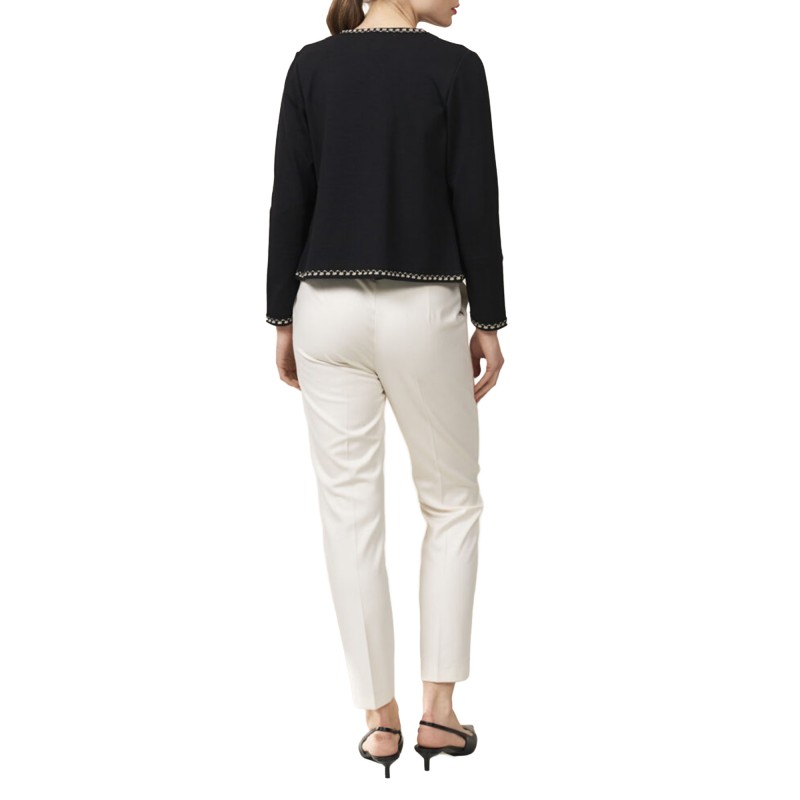 Alexander & Jacob Cardigan Goldie Braided-Black Alexander & Jacob Cardigan Goldie Braided-Black