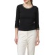 Alexander & Jacob Blouse 3/4 With goldie braid-Black Alexander & Jacob Blouse 3/4 With goldie braid-Black