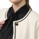 Alexander & Jacob Cardigan Contrast Braid-Cream Alexander & Jacob Cardigan Contrast Braid-Cream